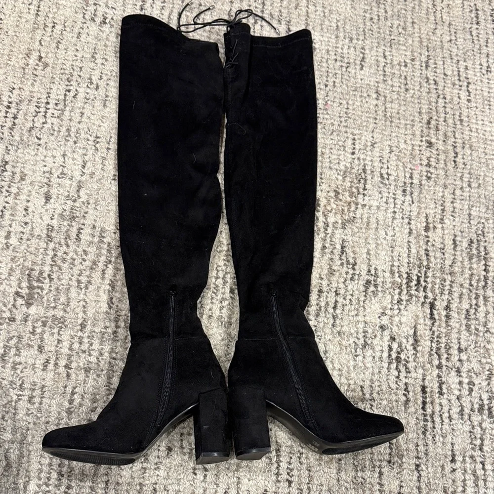 Elegant Black Over-the-Knee Boots